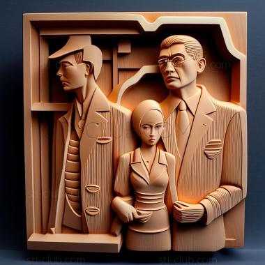 3D мадэль Шпионская семья Тацуя Эндо (STL)